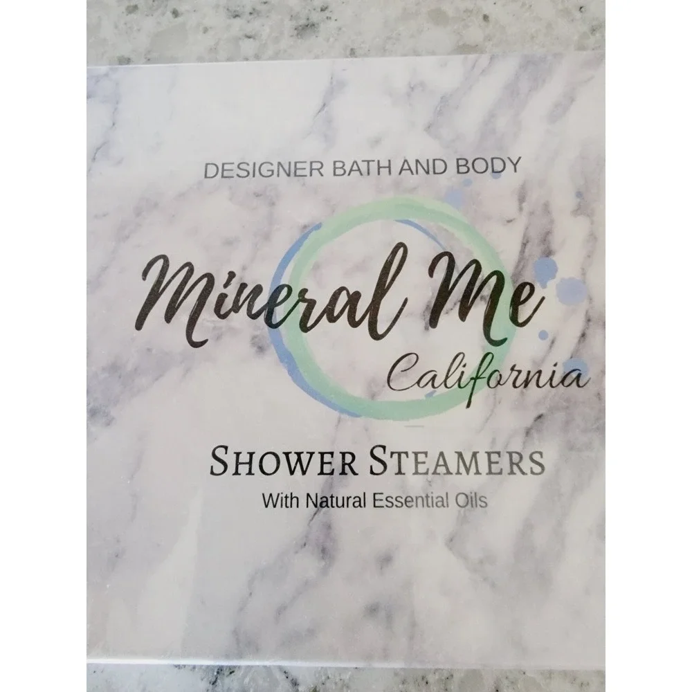 Mineral Me California‎ Shower Steamers with Essential Oils - 6 Count - NIB